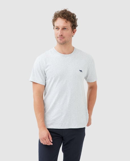 The Gunn T-Shirt , PEBBLE