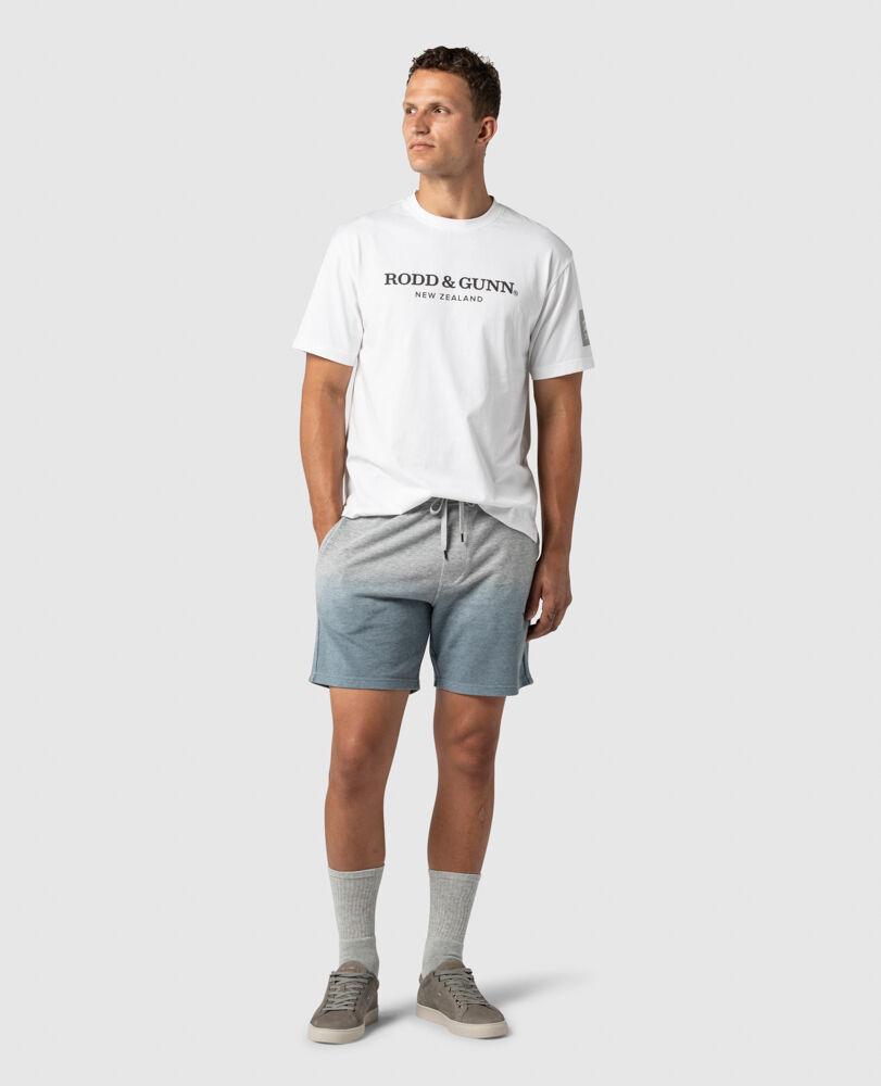 Nimbus Flocked Tee, SNOW, Off Front