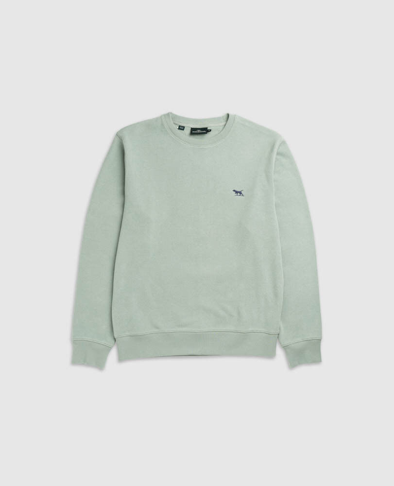 Gunn Crew Neck Sweat, CELADON, Detail 2