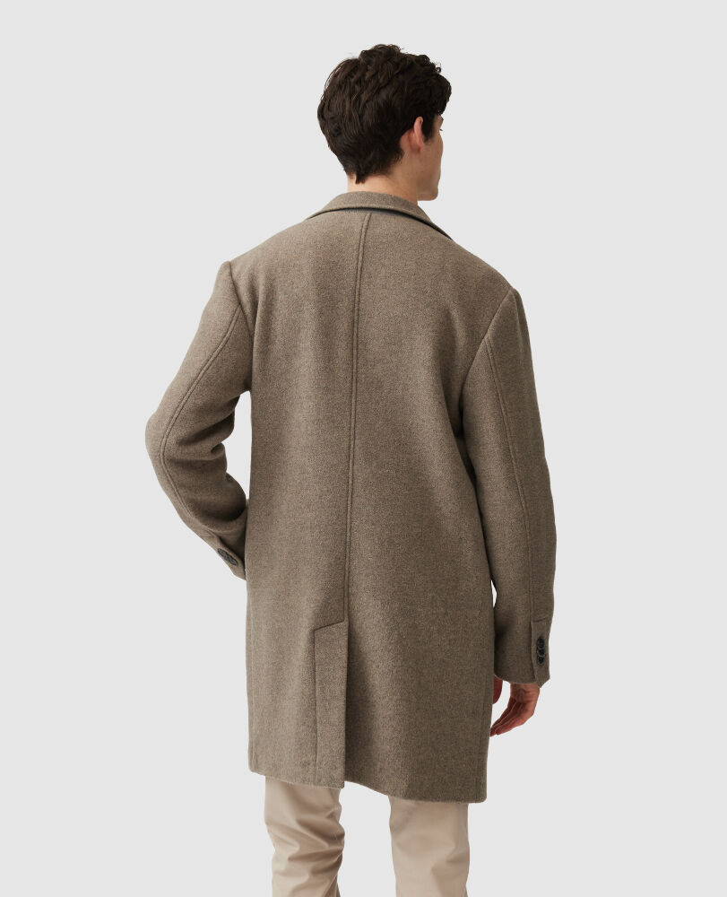 Millwater Coat, ASH, Back
