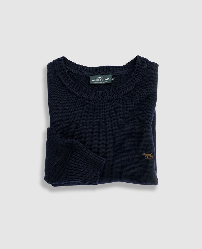 Gibbston Bay Knit, MARINE, Flat Lay