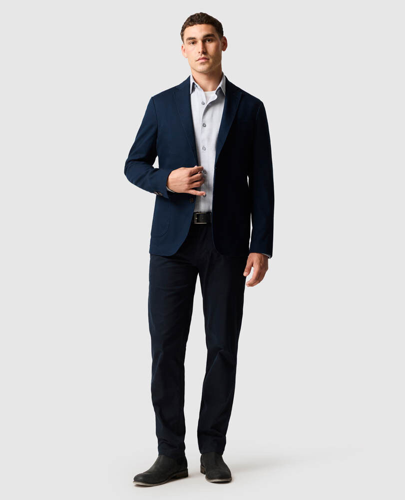 Chemise Airtex coupe sportive, ENCRE, Off Front