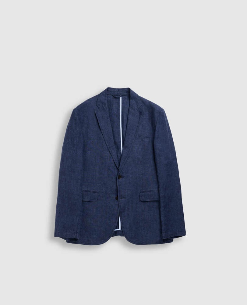 Campbell Island Jacket, MARINE, Flat Lay