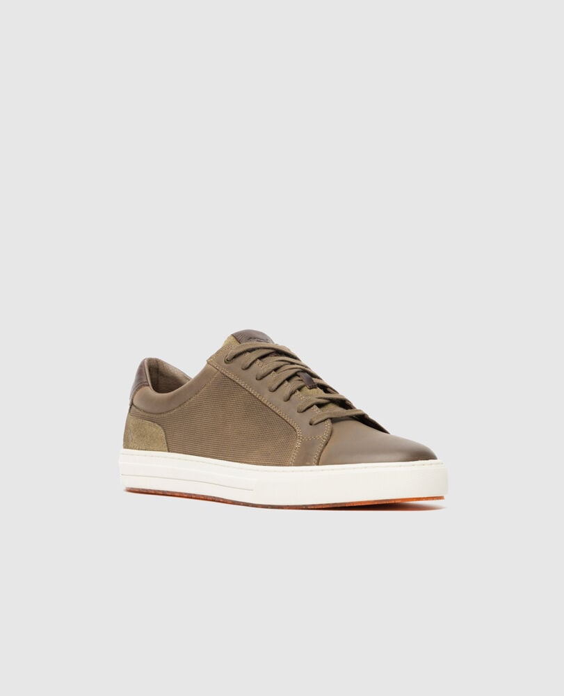 Transit Sneaker, SANDSTONE, Off Front
