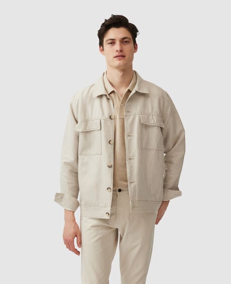 Swanson Jacket, ECRU