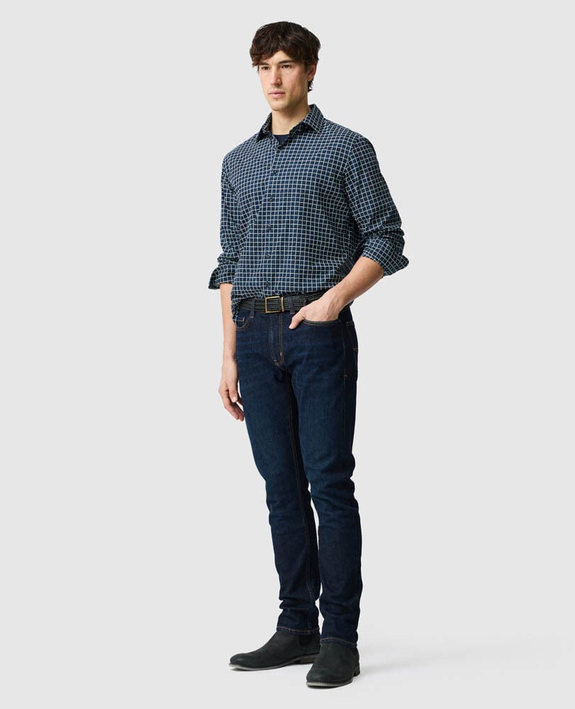 Sailrock Sports Fit Shirt, MIDNIGHT, Off Front
