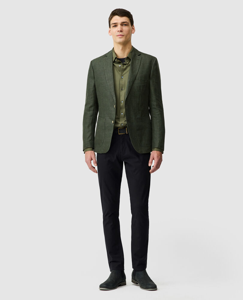 Veste coupe sportive The Cascades, FEUILLE DE LAURIER, Off Front