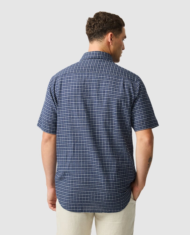 Gowenbridge Shirt, NAVY, Back