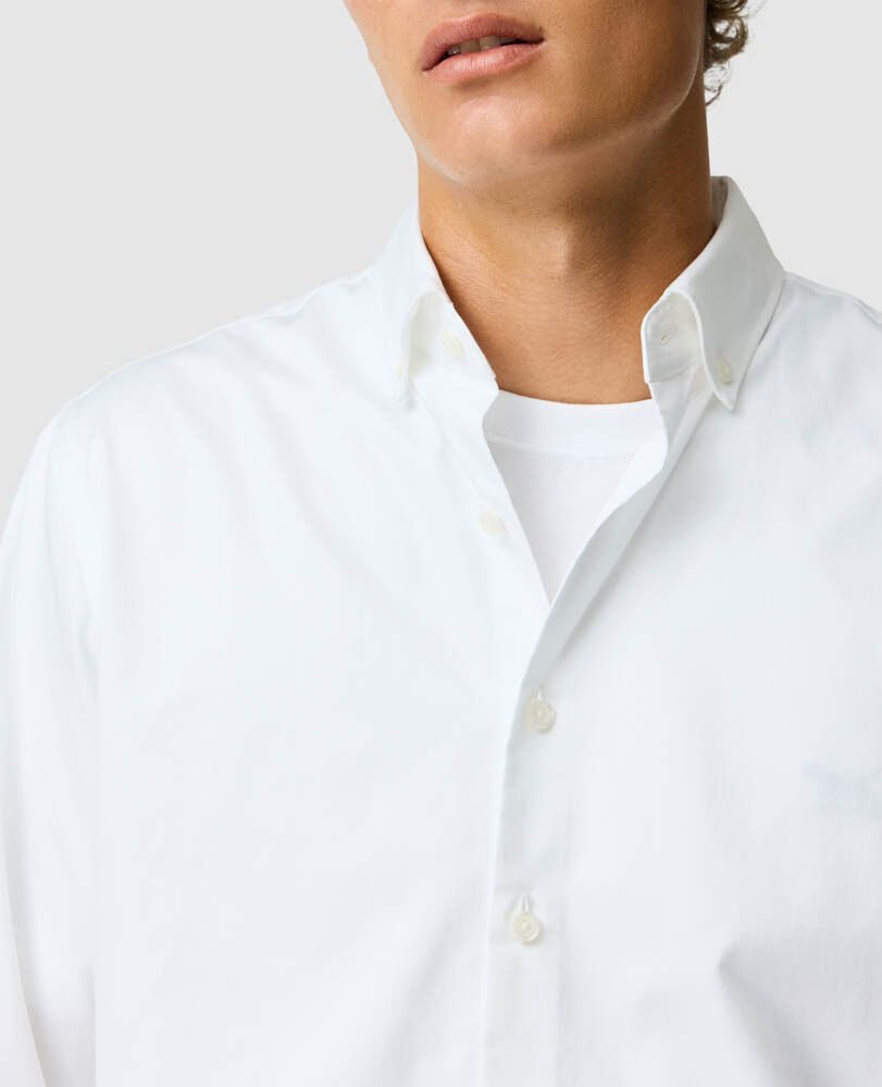 Freshford Sports Fit Shirt, SCHNEE, Detail 3