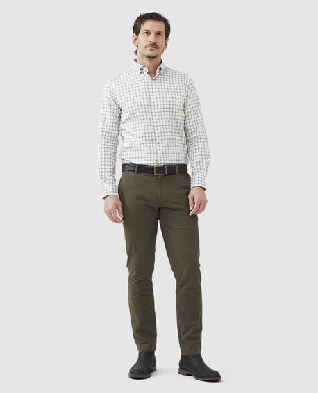 Edgars Road Straight Fit Pant, FOREST