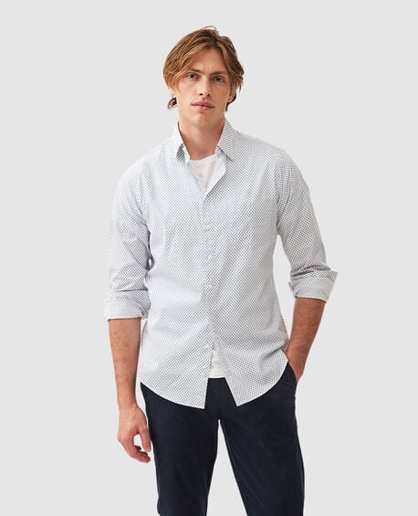 Samson Bay Sports Fit Shirt, SNOW
