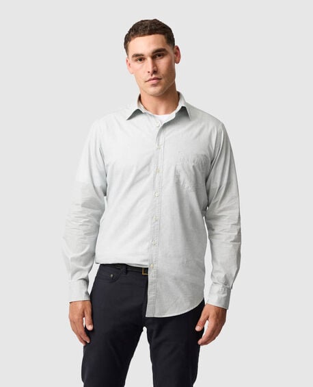Mount Riley Sports Fit Shirt, PISTACHIO