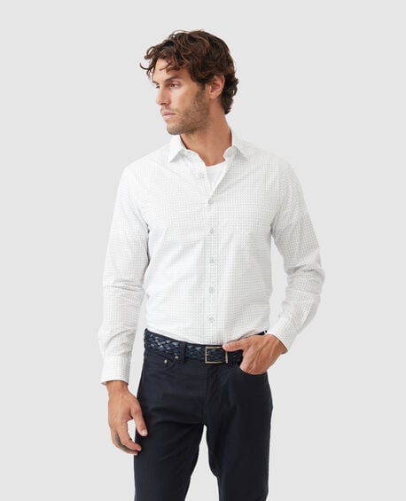 Lambton Sports Fit Shirt, SNOW
