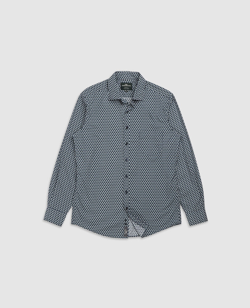 Chemise Wickham coupe sportive, PAON, Flat Lay