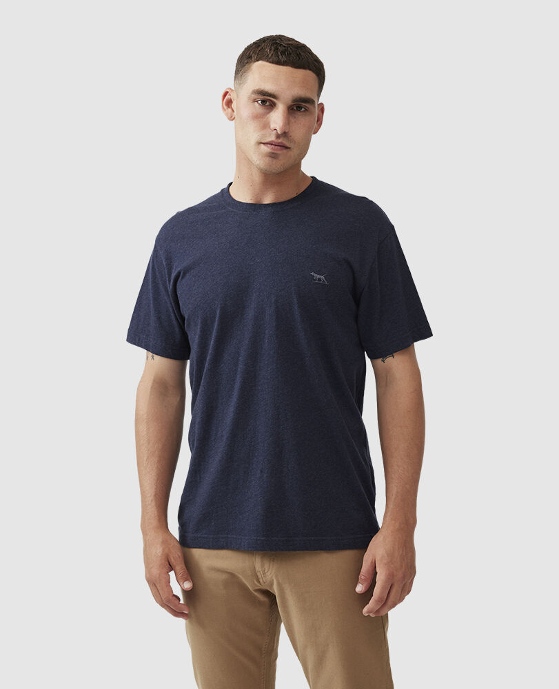 T-shirt droit The Gunn, MARINE, Front