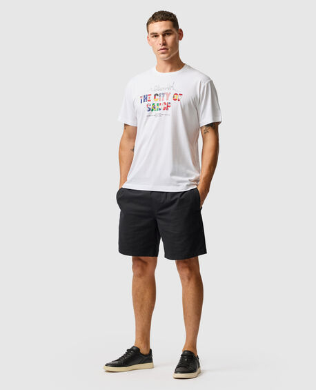 The City Of SailGP Sports Fit T-Shirt, SNOW