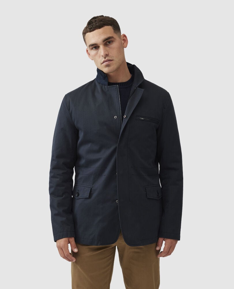 Winscombe Jacket, MIDNIGHT, Front