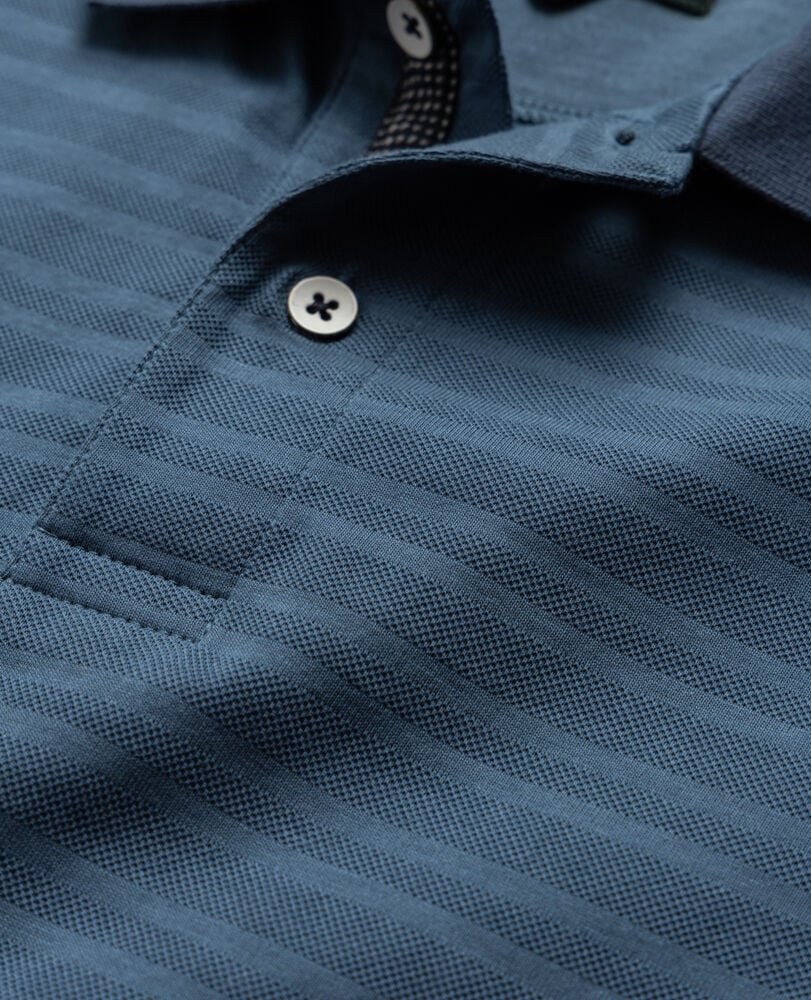 Evans Bay Polo, BLUESTONE, Detail 2