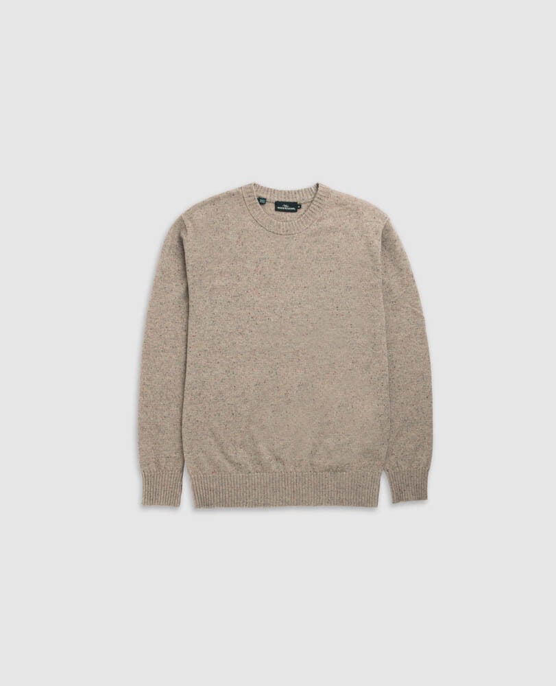 Stewart Island Knit, SAND, Flat Lay