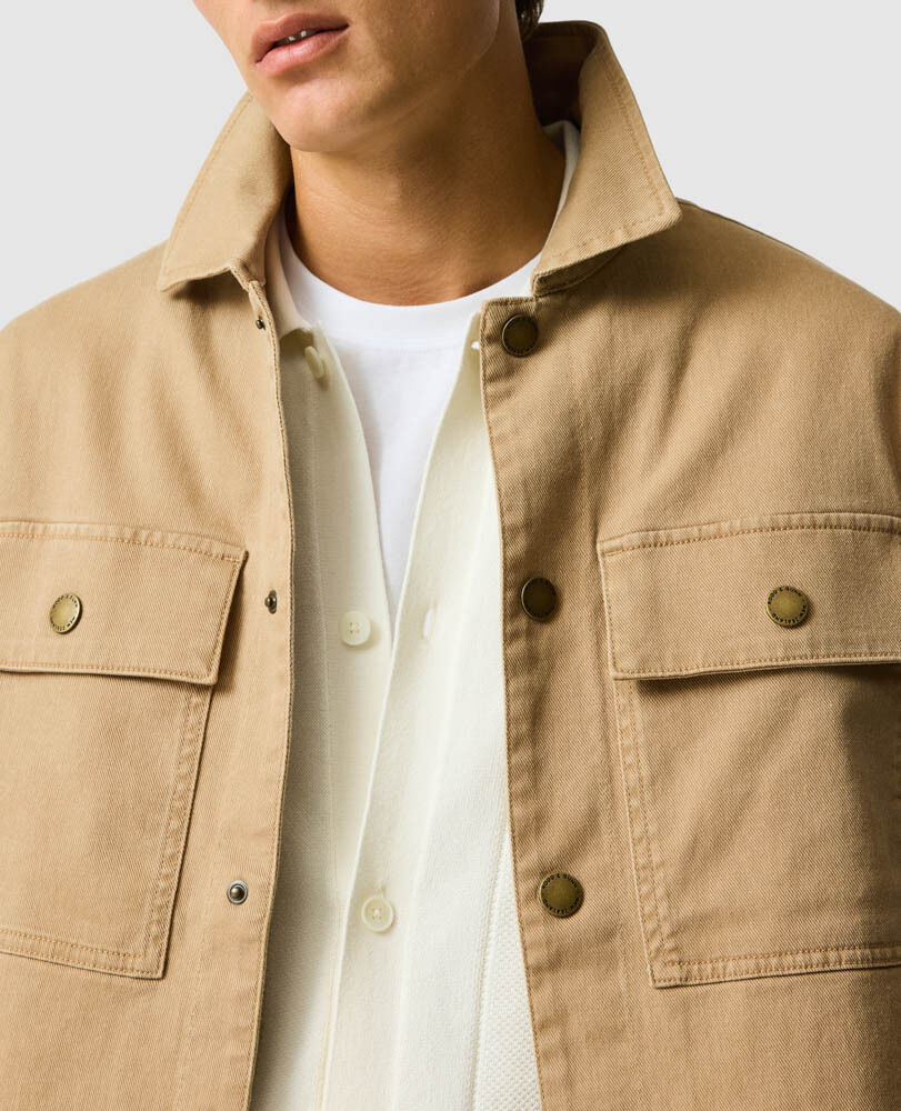 Four Rivers Shacket, Saddle, Detail 3