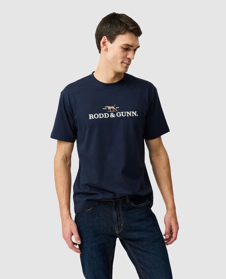 The Peaks Logo Tee, MIDNIGHT