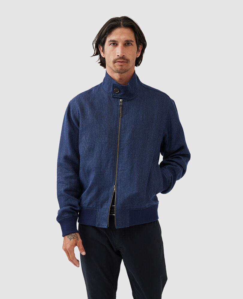 Leather Jacket Mens Jacket Jack Jacket Rodd Gunn Ted Baker South