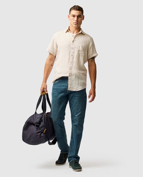 Chemise coupe sportive Palm Beach, NATUREL