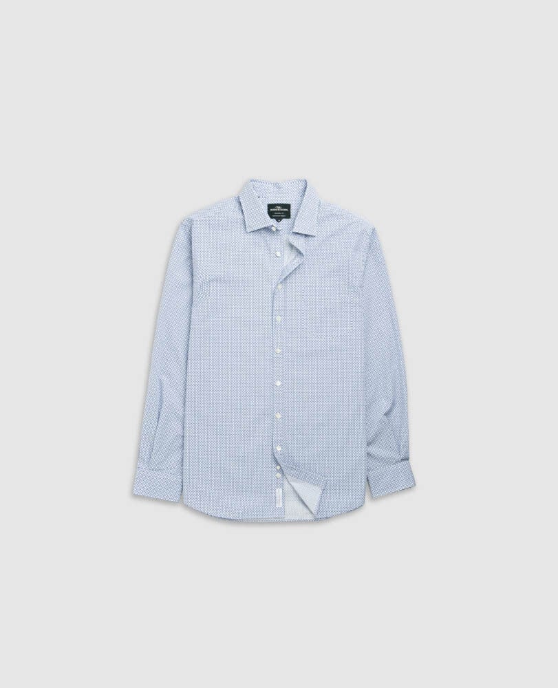 Edbrooke Hill Shirt, HIMMEL, Flat Lay