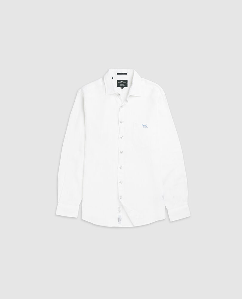 Coromandel 2 Sports Fit Shirt, SCHNEE, Flat Lay