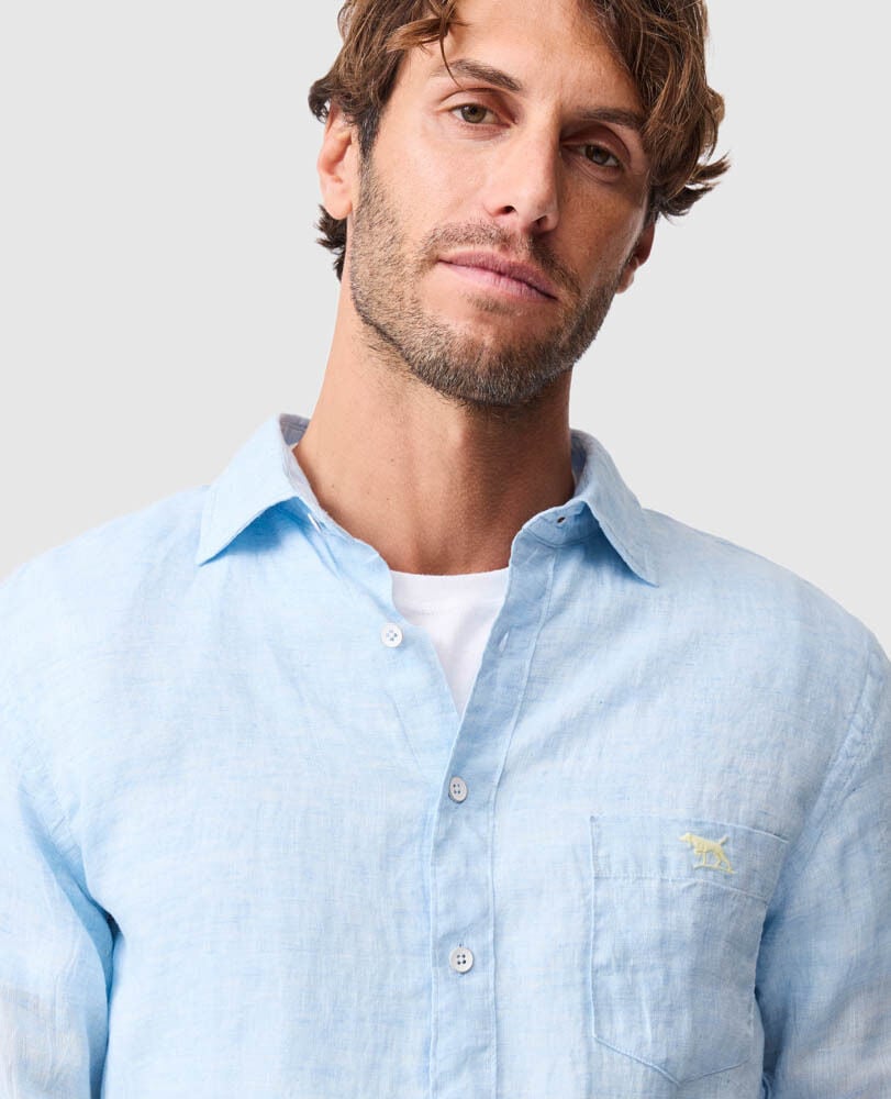 Coromandel 2 Sports Fit Shirt, SKY, Detail 3