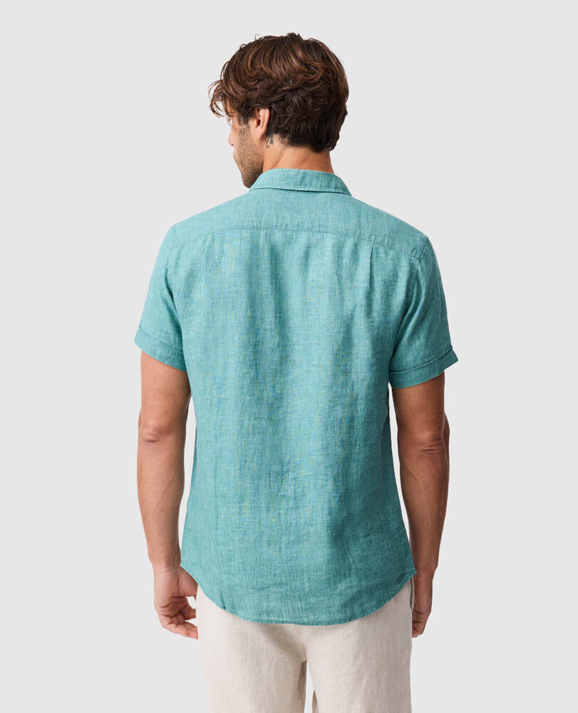 Cathedral Cove Sports Fit Shirt, SAVANE, Back