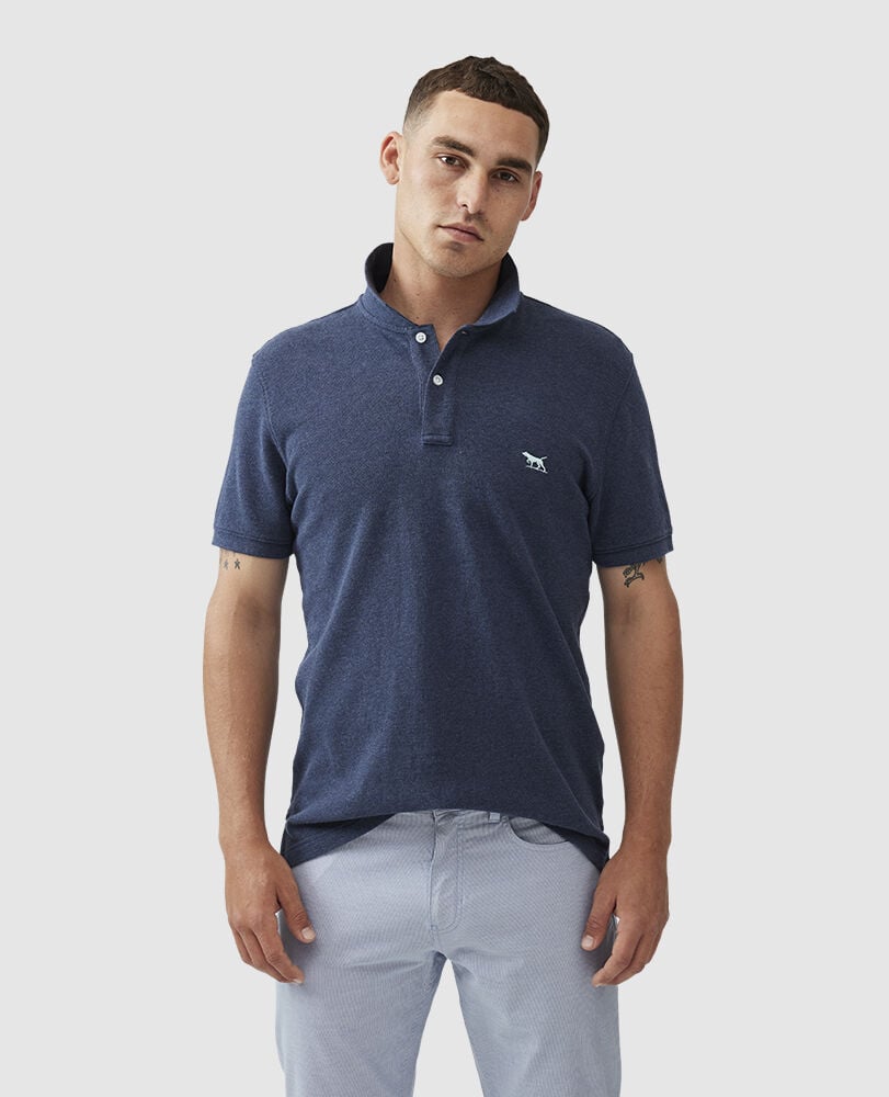 The Gunn Sports Fit Polo, ADRIATIC, Front
