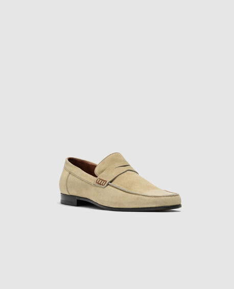 Morris Road Loafer Slip On, TAUPE SUEDE