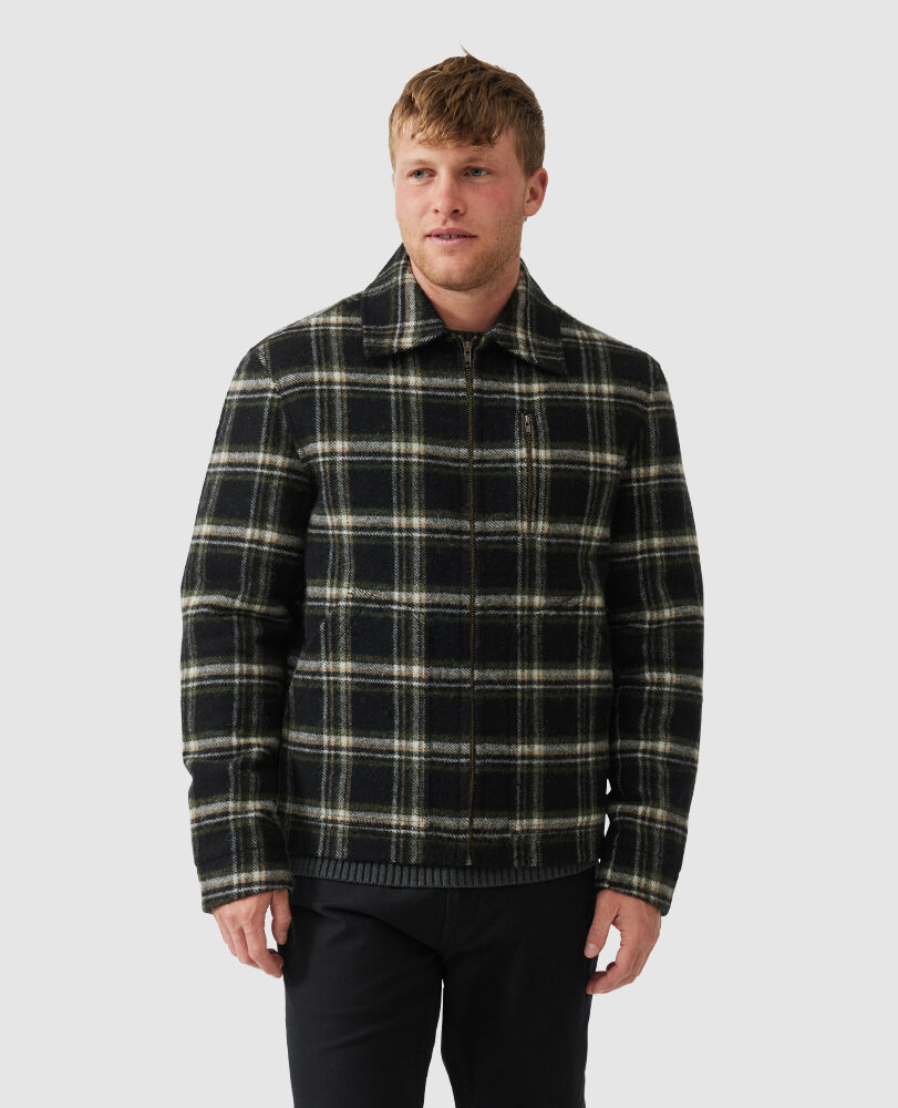 Iverness Jacket, ONYX, Front