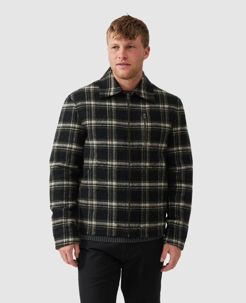 Iverness Jacket, ONYX, Front