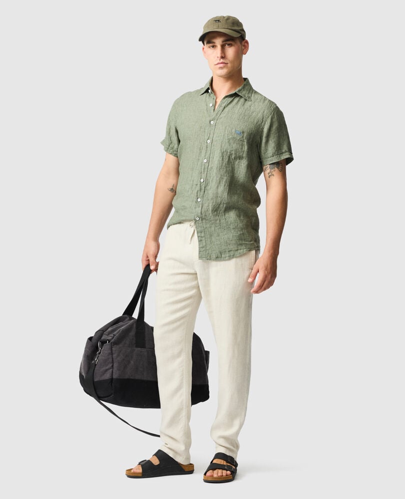 Cathedral Cove Sports Fit Shirt, KELP, Off Front