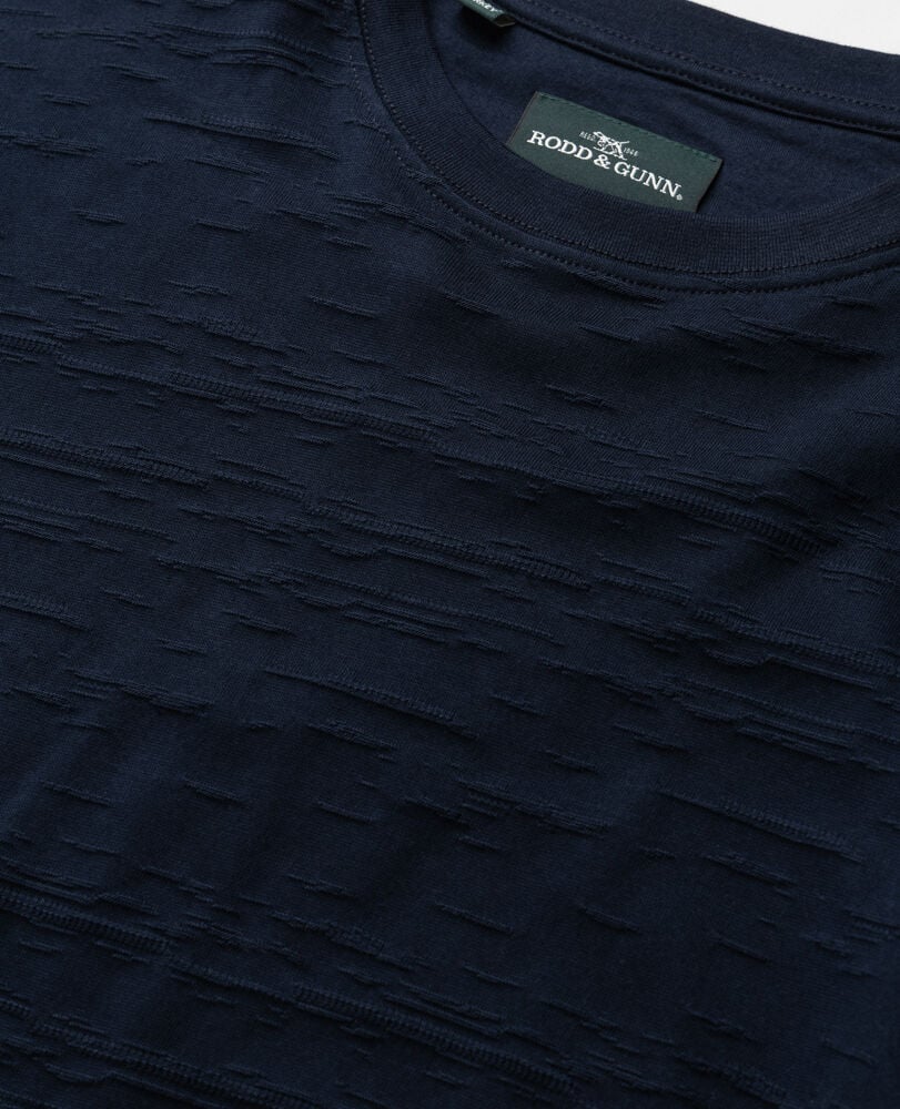 Leith Valley Sports Fit T-Shirt , NAVY, Detail 2