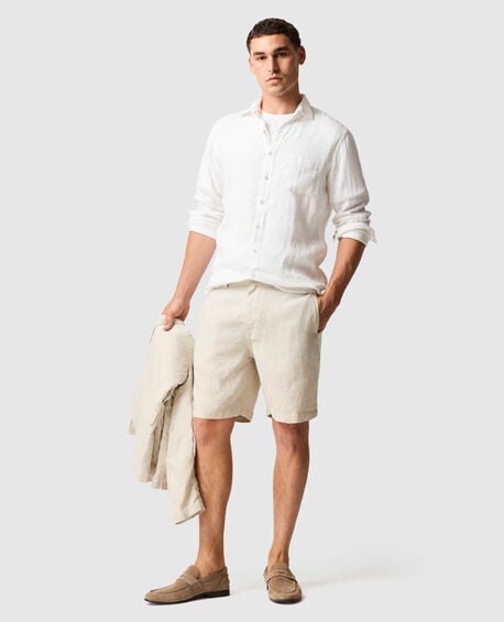 Coromandel Sports Fit Shirt, SNOW