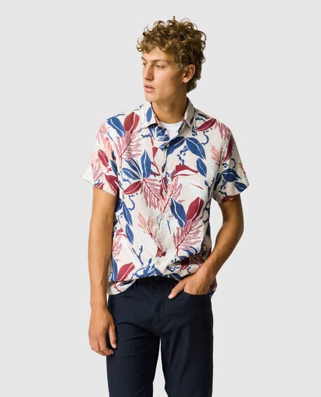 Saltwater Creek Sports Fit Shirt, BEIGE