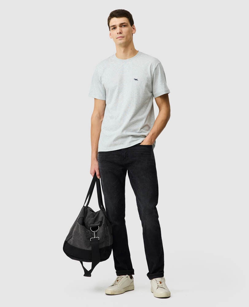 The Gunn Sports Fit Tee 2.0, PEBBLE, Off Front