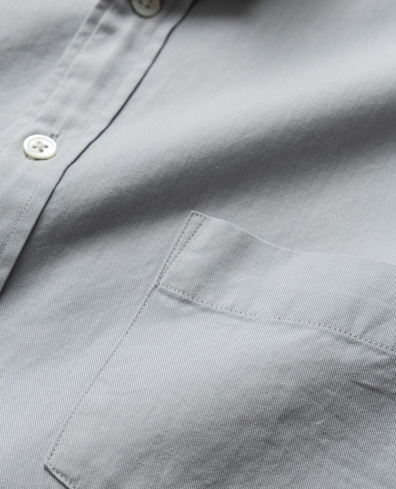 Featherston Hemd mit sportlicher Passform, SALZ, Detail 2