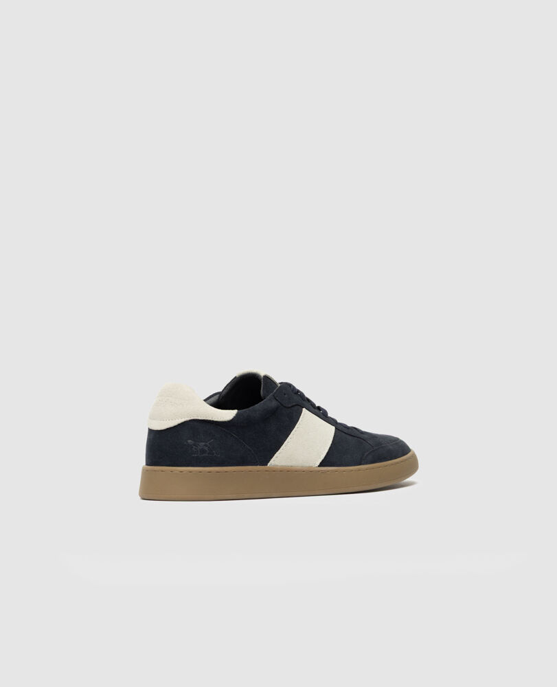Saxon Sneaker, NAVY STONE, Back