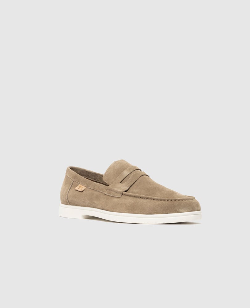 Marsden Bay Loafer, SAND, Off Front