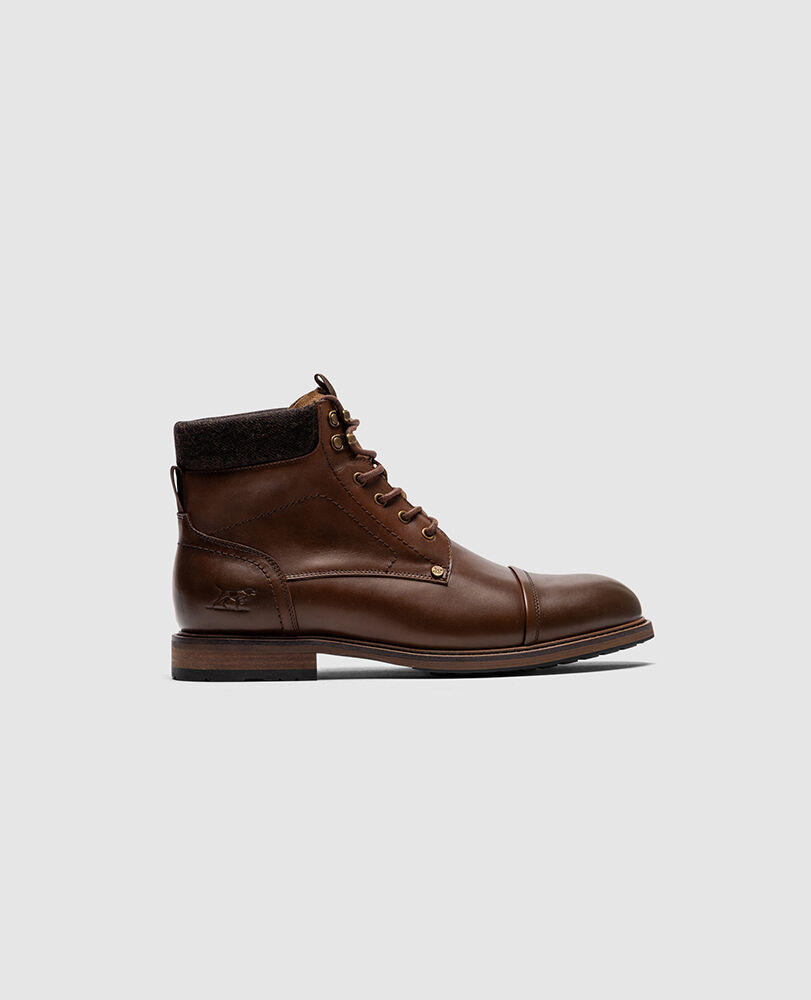 Bottines militaires Dobson Cc, AMARETTO, Front