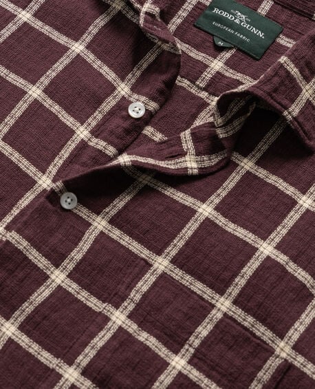 Wetherstones Shirt, BURGUNDY