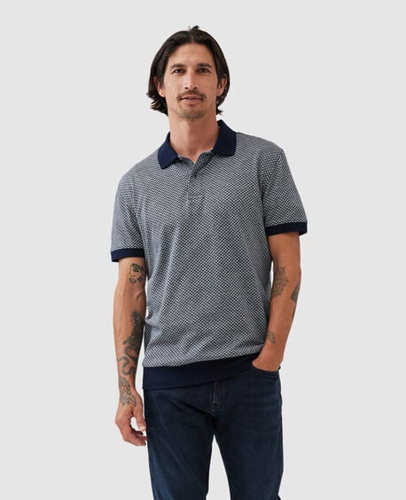 Leeson Sports Fit Polo, IRON