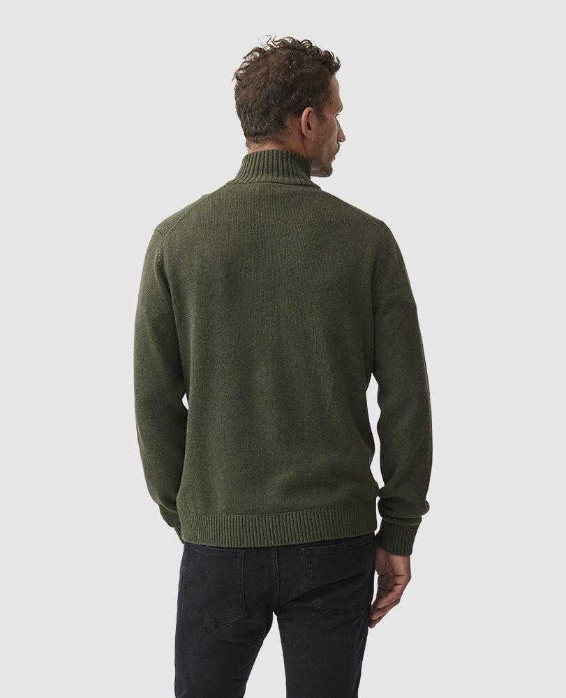 Merrick Bay Knit, LODEN, Back