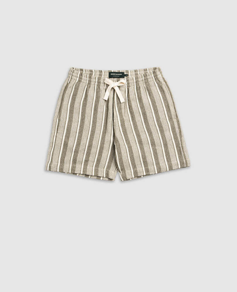 The Laurels Resort 7" Short, SAGE, Flat Lay