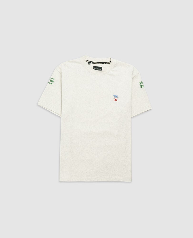 Cooks Gardens T-Shirt , DUSK, Flat Lay