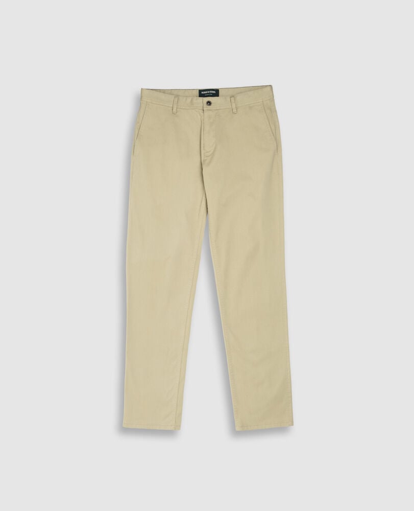Pantalon chino droit thomas road, NATUREL, Flat Lay